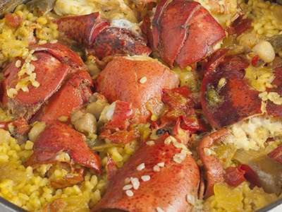 Arroz con bogavante